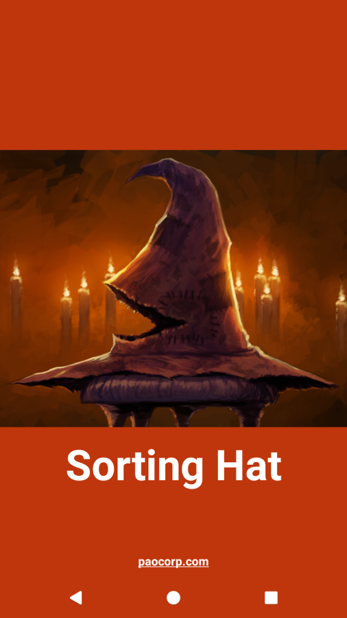 The Sorting hat screenshot